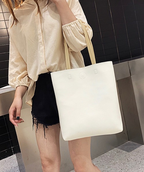 VIBGYOR トートバッグ urbanfemine./A4サイズ収納 PUレザー 縦長トート