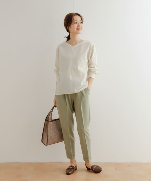 「URBAN RESEARCH DOORS」 長袖ブラウス MEDIUM ブルー レディース URBAN RESEARCH DOORS 「URBAN DOORS」 長袖ブラウス MEDIUM