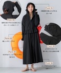 ラッシュガード ラッシュガードワンピースパーカ...の詳細画像3