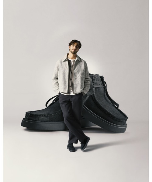 Clarks（クラークス） デッキシューズ Torview / トービュー（ブラック
