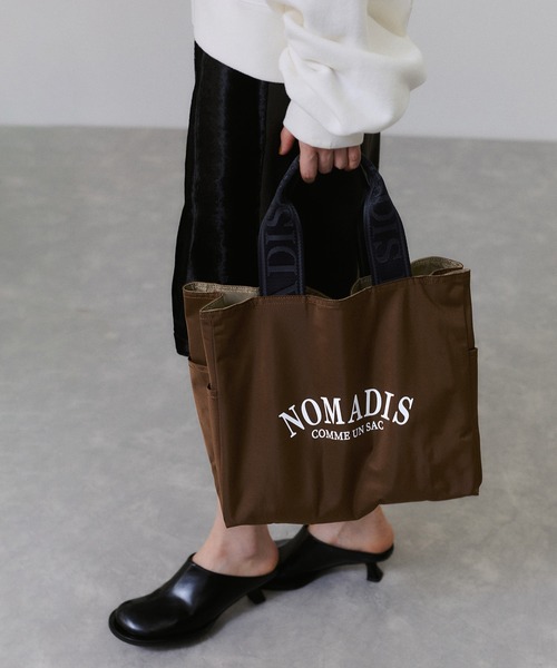 NOMADIS ブラウン エコバッグ　M NOMADIS（ノマディス）のファッション通販 - ZOZOTOWN（カラー
