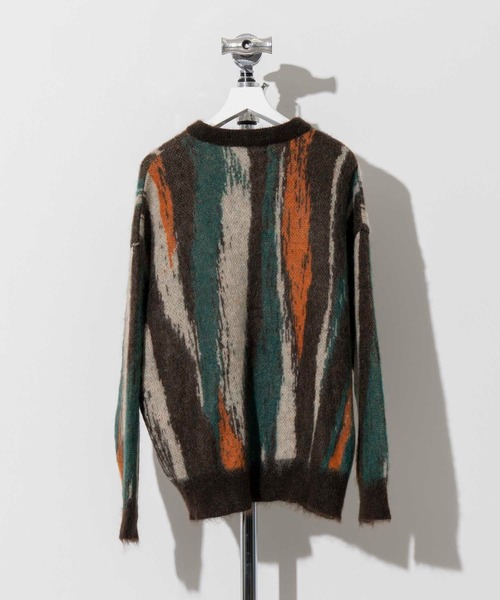 MAISON SPECIAL（メゾンスペシャル） 長袖ニット 2 ブラウン メンズ