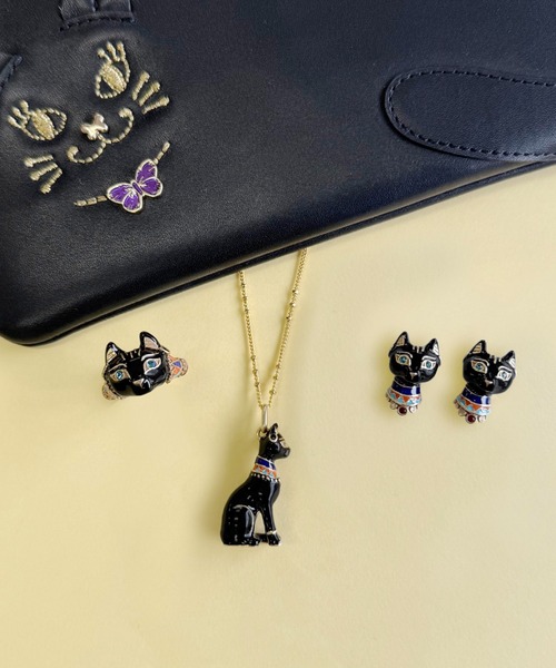 ANNA SUI（アナスイ） ピアス エジプトキャットモチーフ ピアス