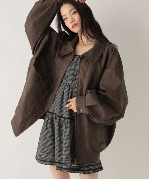 Heather ワンピース レースフリルキャミミニワンピース 581430