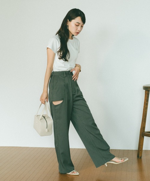 VANNIE U 「VANNIE U」 スラックス M グレー レディース