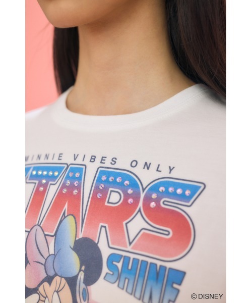 Disney SERIES CREATED by MOUSSY tシャツ MD IDOL STAR LS T