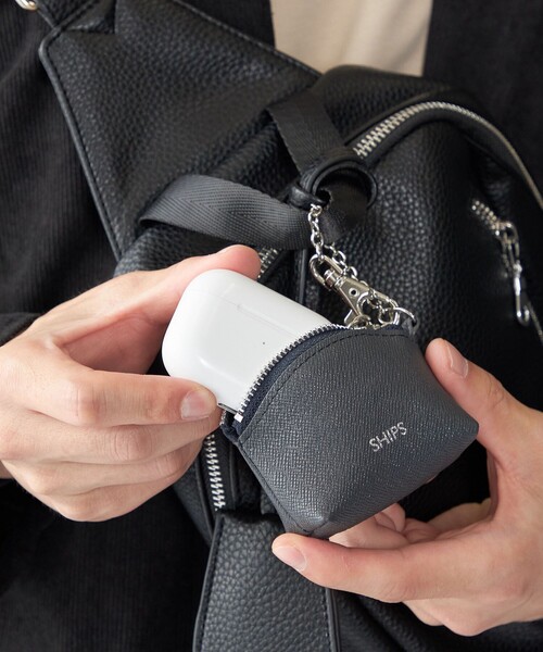 SHIPS（シップス） キーホルダー 「WEB限定」SHIPS:「SAFFIANO LEATHER