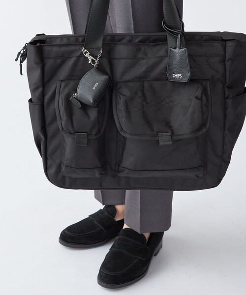 SHIPS（シップス） キーホルダー 「WEB限定」SHIPS:「SAFFIANO LEATHER