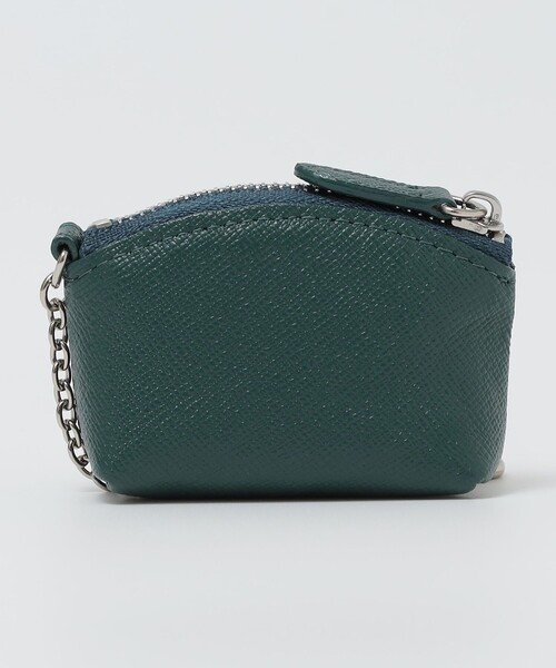 ÜBERMENSCH ラウンドキーホルダーポーチ　GD SHIPS（シップス） キーホルダー 「WEB限定」SHIPS:「SAFFIANO LEATHER