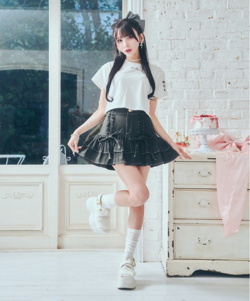 ReAmour デニムスカート デニムフリルスカート : ZOZOTOWN Yahoo!店