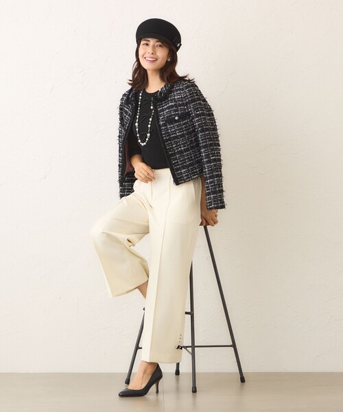 TO BE CHIC（トゥー ビー シック） ジャケット ノーカラージャケット