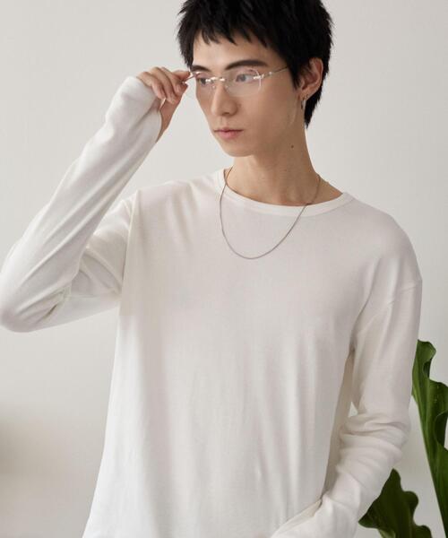 LUCY(ルーシー) tシャツ LUCY/タイトフィットリブロンT メンズ LUCY(ルーシー) tシャツ LUCY/タイトフィットリブロンT メンズ