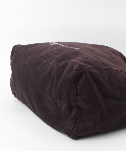 agnes b.（アニエスベー） ワンポイントトートバッグ - ブラック