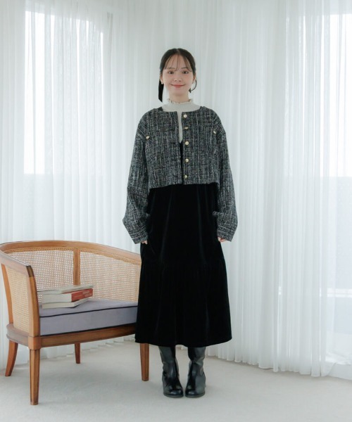 ベロア ワンピースのおすすめ人気商品一覧 通販 - Yahoo!ショッピング