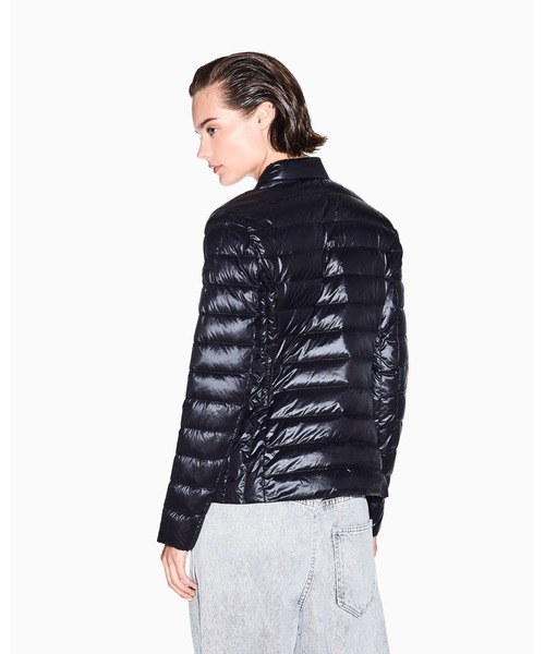 ジョルジオアルマーニ 最高級ライン 黒ラベル シルク100% ダウンジャケット ジョルジオアルマーニ 最高級ライン 黒ラベル シルク100% ダウン