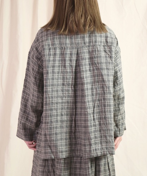 「prit」 長袖ブラウス FREE ベージュ系その他 レディース_画像7