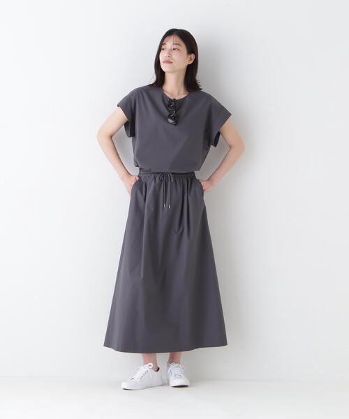 「human woman」 ノースリーブブラウス MEDIUM グレー系その他 レディース_画像3