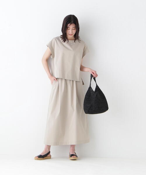 「human woman」 ノースリーブブラウス MEDIUM グレー系その他 レディース_画像7