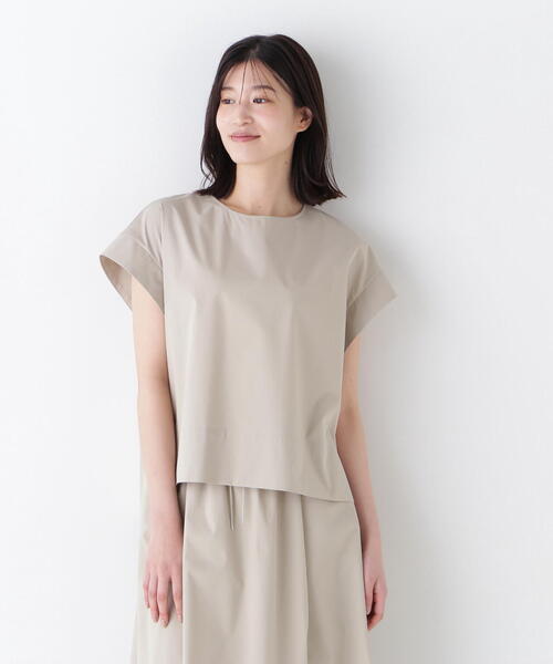 「human woman」 ノースリーブブラウス MEDIUM グレー系その他 レディース_画像8