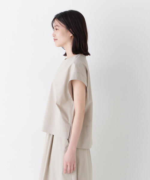 「human woman」 ノースリーブブラウス MEDIUM グレー系その他 レディース_画像9
