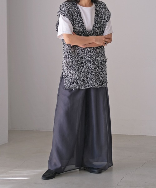 ｄ　AKTE AKTE（アクテ） イージーパンツ FREE ホワイト レディース : ZOZOTOWN