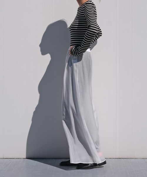 AKTE（アクテ） イージーパンツ FREE ホワイト レディース : ZOZOTOWN