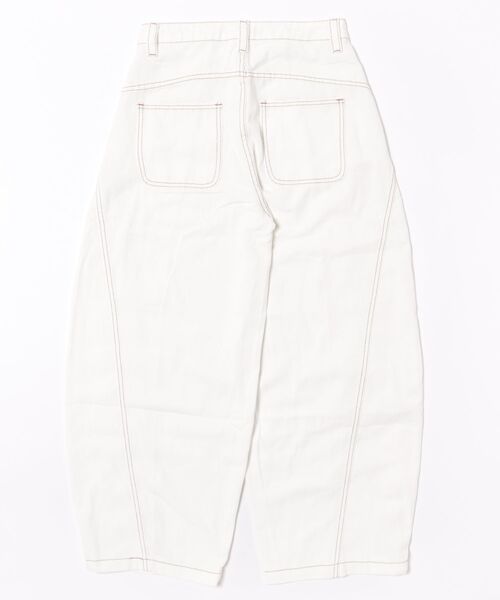 ジーンズ ワイドホワイトデニムパンツ メンズ : ZOZOTOWN Yahoo!店