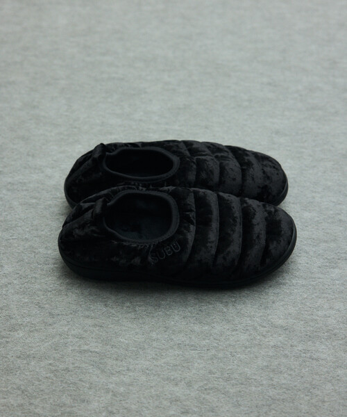 【新品未使用】SUBU VAMP VELVET サンダル 黒 サイズ1 SUBU（スブ） サンダル SUBU DOTS VAMP VELVET メンズ レディース