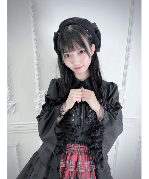 Jamie エーエヌケー ブラウス シャツ ネコのしっぽお姫様ブラウス