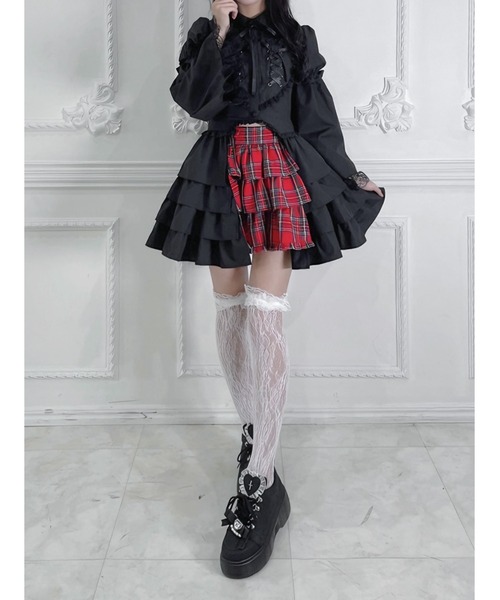 Jamie エーエヌケー ブラウス シャツ ネコのしっぽお姫様ブラウス