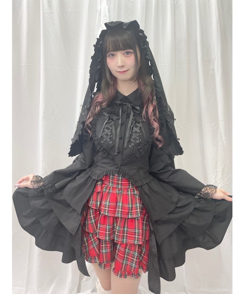 Jamie エーエヌケー ブラウス シャツ ネコのしっぽお姫様ブラウス