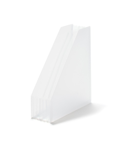 無印良品（MUJI） 収納 ポリプロピレン スタンドじゃばらファイル A4