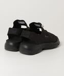 「Reebok」 サンダル 25.0cm ブラ...の詳細画像1