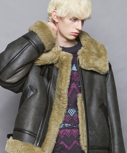 B-3フライトジャケット【MAISON SPECIAL/メゾンスペシャル】 MAISON SPECIAL（メゾンスペシャル） ブルゾン アウター 「UNISEX」B-3