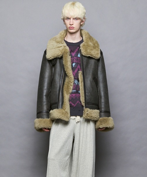 B-3フライトジャケット【MAISON SPECIAL/メゾンスペシャル】 MAISON SPECIAL（メゾンスペシャル） ブルゾン アウター 「UNISEX」B-3