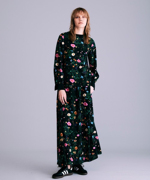 「NOISE MAKER」 フレアスカート 38 オフホワイト レディース_画像6