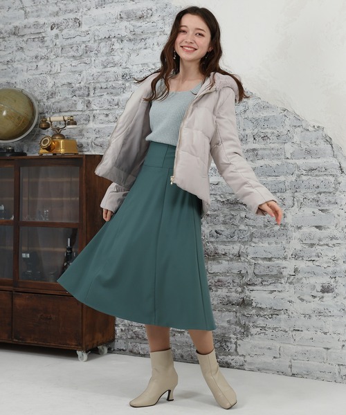 「ASTORIA ODIER」 ダウンジャケット MEDIUM アイボリー レディース_画像2