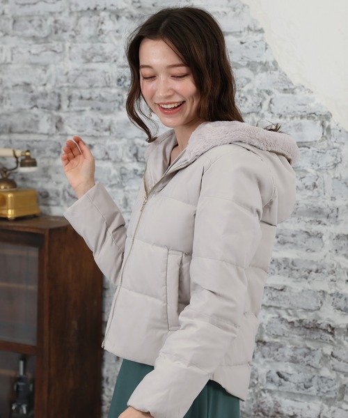 「ASTORIA ODIER」 ダウンジャケット MEDIUM アイボリー レディース_画像3