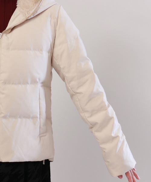 「ASTORIA ODIER」 ダウンジャケット MEDIUM アイボリー レディース_画像7