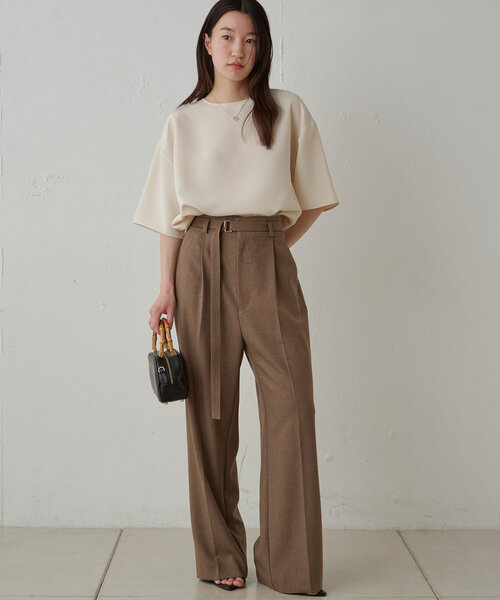 「LOUNGEDRESS」 7分袖ブラウス FREE オフホワイト レディース_画像2