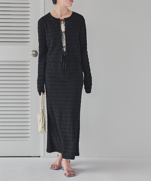 「titivate」 フレアスカート M ブラック レディース_画像6