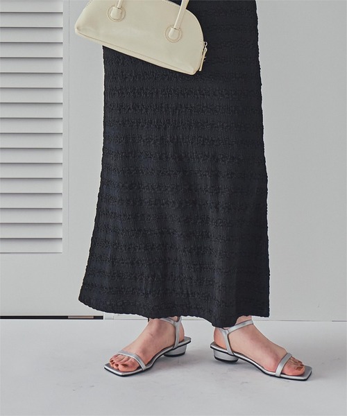 「titivate」 フレアスカート M ブラック レディース_画像8