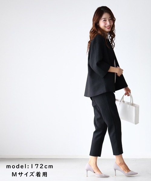 「Ehre style」 セットアップ MEDIUM ブラック レディース_画像6