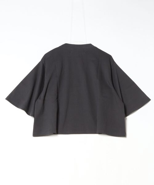 「bedsidedrama」 半袖Tシャツ 1 ブラック レディース_画像2