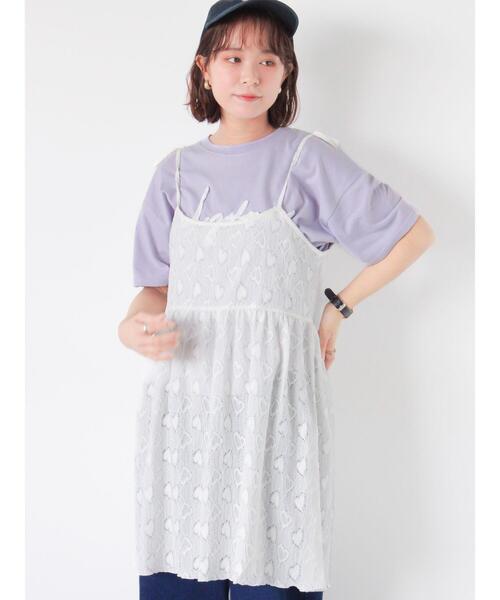 ehka sopo（エヘカソポ） キャミソールワンピース F ブラック