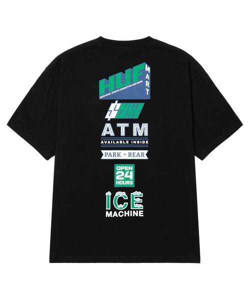 HUF（ハフ） 半袖Tシャツ LARGE ブラック メンズ : ZOZOTOWN Yahoo!店