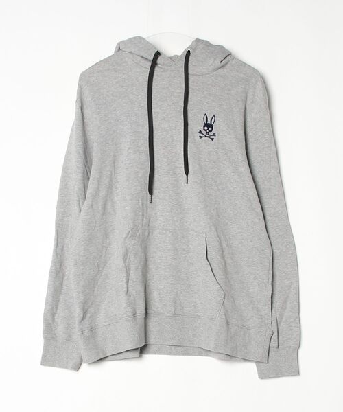 Psycho Bunny（サイコバニー） プルオーバーパーカー SMALL ライト