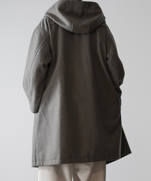 「RUUBON」 ダッフルコート L グレー メンズ_画像9