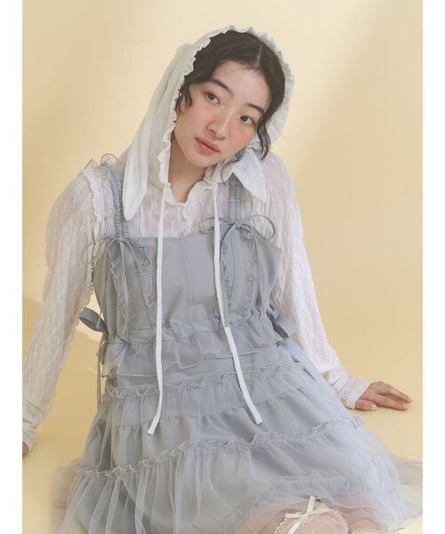 merry jenny（メリージェニー） tシャツ rabbitレースフードtops