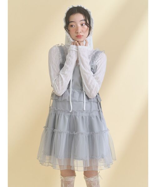 merry jenny（メリージェニー） tシャツ rabbitレースフードtops